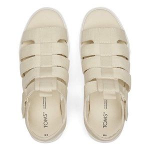 🎣 BNWT IN BOX - Toms “Fisherman Lug” Sandals; size 8 🎣